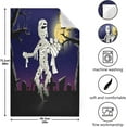 thumbnail image 3 of SKYSONIC Cartoon Mummy on Night Cemetery Kitchen Dish Towel Set,Drying Kitchen Towels Tea Towels Gift Set for Drying Cleaning Cooking Baking 4Pcs, 3 of 7