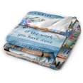 thumbnail image 4 of Happy Retirement Blanket,Retirement Gifts for Women Men,Soft Throw Blanket ,Retirement Throw Gifts for Teacher,Nurses,Coworker,Retired Friends of New Life Christmas Birthday(50"x60"), 4 of 6