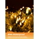 thumbnail image 3 of Pequeña cadena de luces LED navideñas Brightown de 12 m, 100 cm, color blanco cálido, 3 of 7