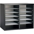 thumbnail image 3 of AdirOffice Paper Organizer Literature File Sorter, 12 Compartment, Black, 3 of 3