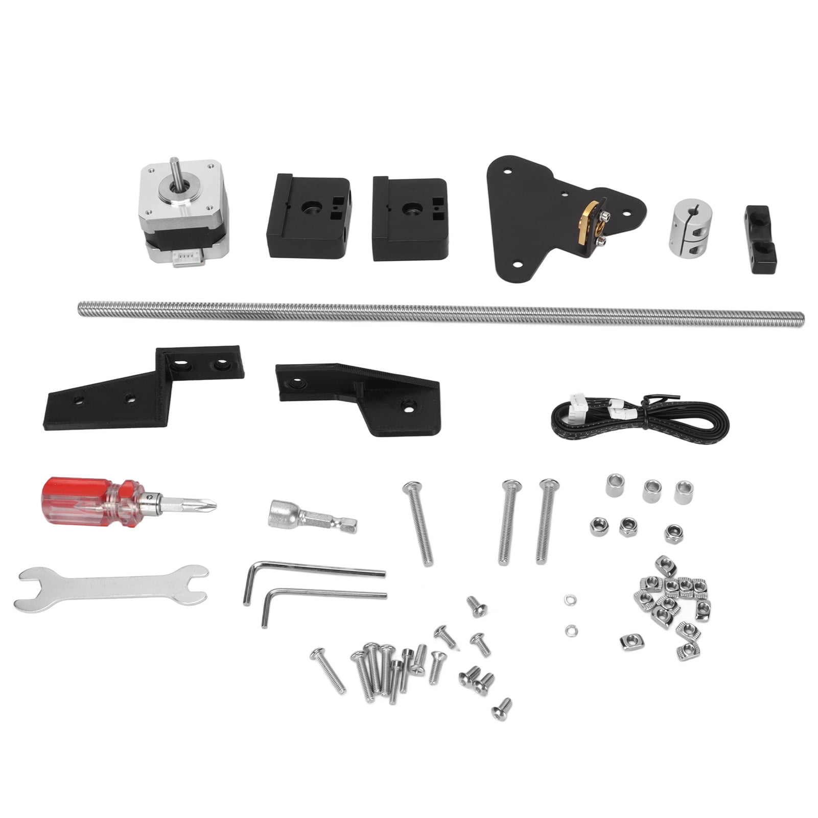 Faden「008_Lou_Parallel」 Dual Z Axes Kit, Double Z Structure Easy To Install Stepper