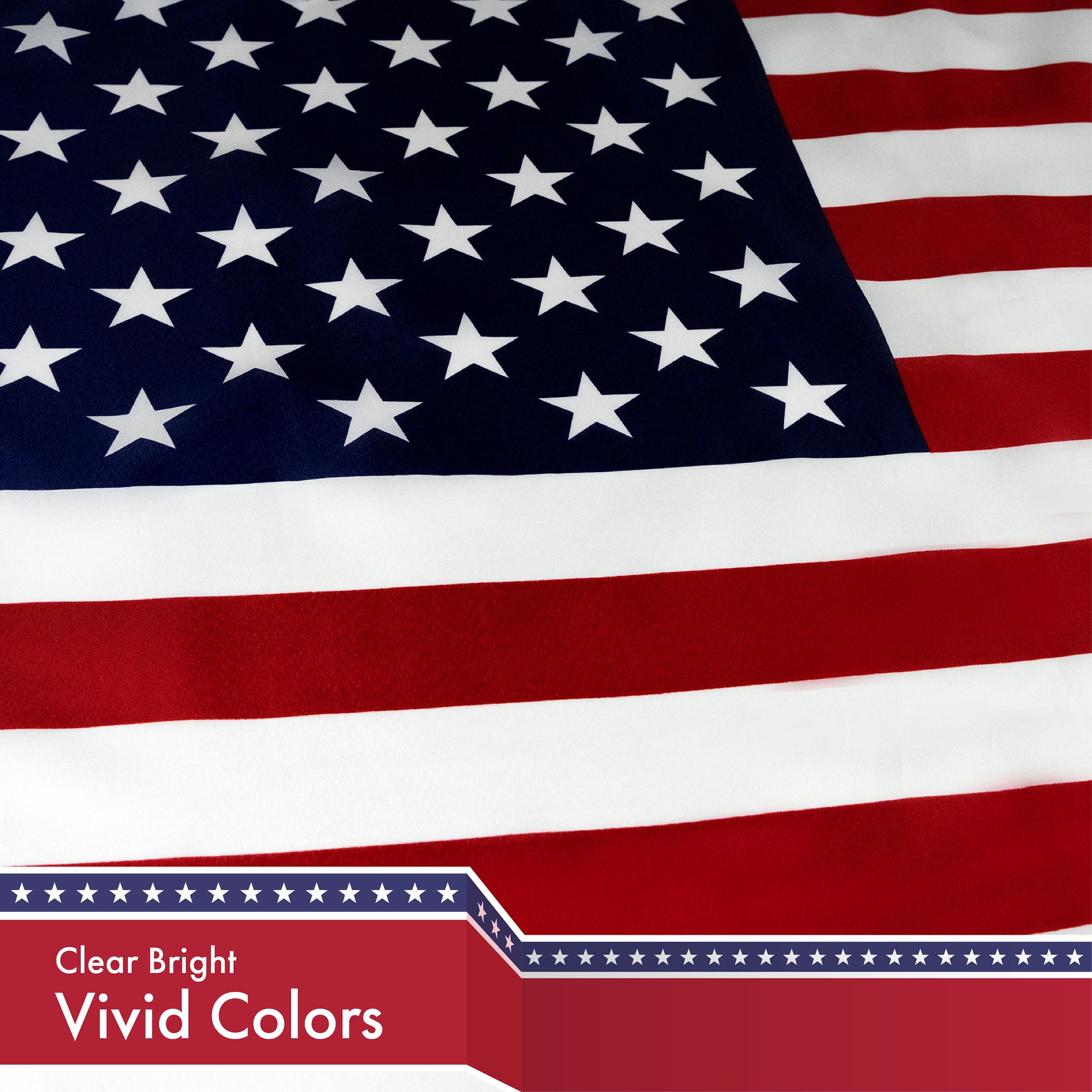 G128 Combo Pack: USA American Flag 3x5 Ft 150D Printed Stars & Chile (Chilean) Flag 3x5 Ft 150D Printed