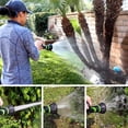 thumbnail image 4 of Garden Hose Nozzle, Fireman's Hose Heavy Duty Nozzle, Premium Constructed Sprayer with Ergonomic Handle, 4 of 9