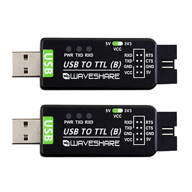 2X Industrial Grade USB to TTL Converter CH343G Serial Port Conversion Module Support 5V/3.3V