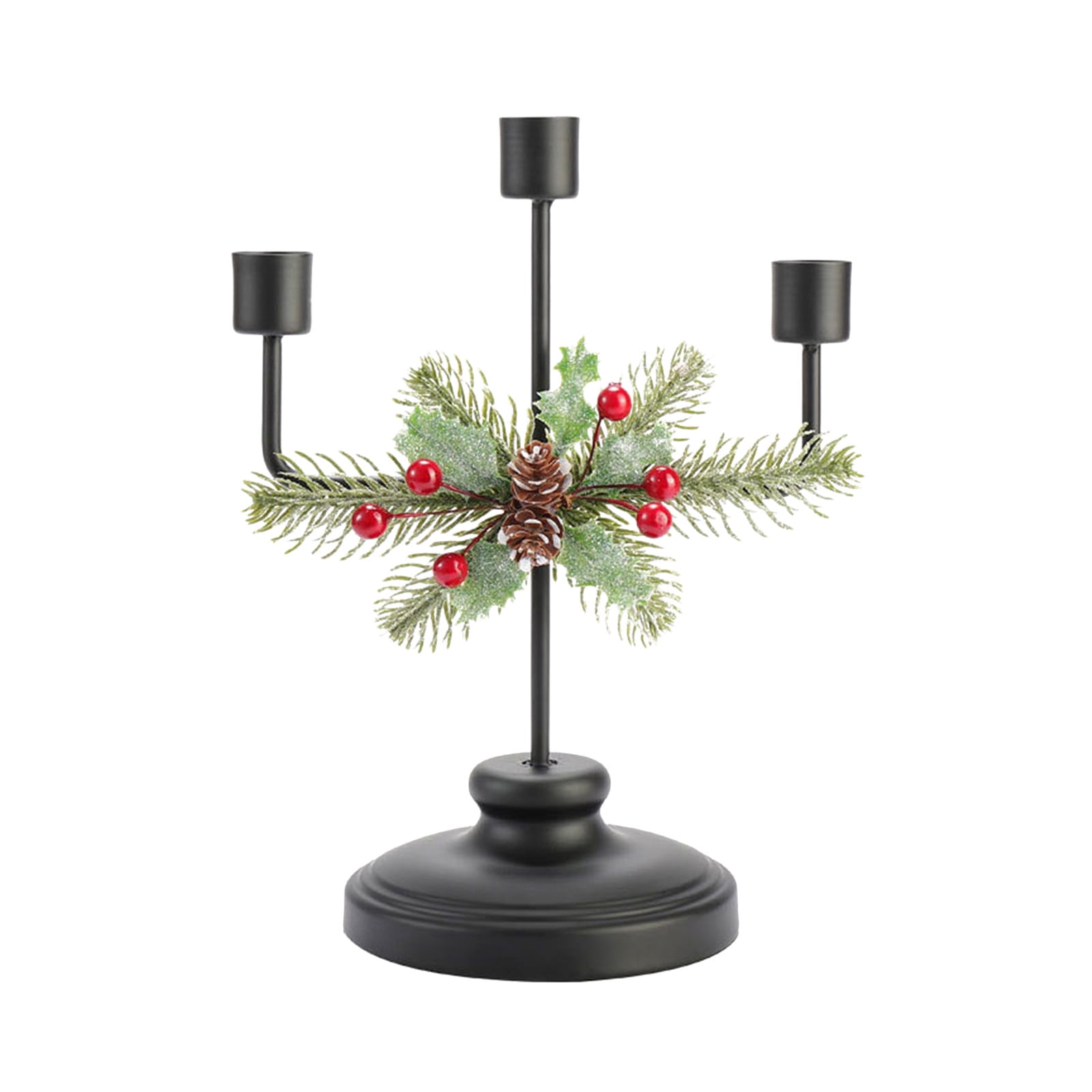 Virmaxy Discount Christmas Candle Holders For Taper Candles Metal