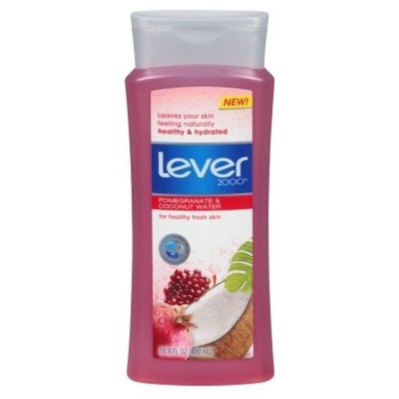Lever 2000 Body Wash 16.9oz Pomegranate amp; Coconut Water (3 Pack