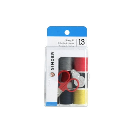 Singer Sewing Kit Scissors & 8 Spool Astd Thread