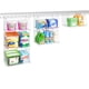 thumbnail image 1 of Cesto organizador colgante para ropa sucia Sonyabecca, 3 niveles, blanco, 1 of 8