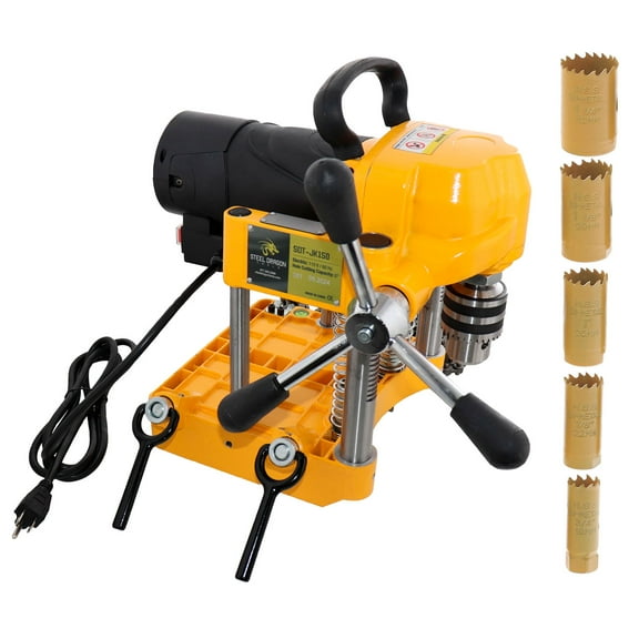 Steel Dragon Tools® JK150 Pipe Hole Cutter with 6 Piece Cutter Set up to 1-1/4"