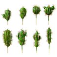thumbnail image 2 of Here's a polished and engaging product description based on the details you provided:\n\n \n\n**8pcs Decorative Fake Cactus Succulent Plants – Assorted, 2 of 3