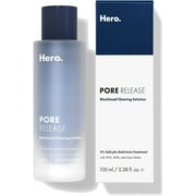 Pore Release Blackhead Clearing Solution from Hero Cosmetics - Exfoliating Toner Featuring BHA, PHA, AHA and 2% Salicylic Acid (100 ml)