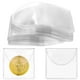 thumbnail image 1 of 150 protectores de monedas, fundas de bolsillo para monedas, porta monedas conmemorativas de un solo bolsillo, fundas protectoras para monedas, bolsa para joyas, 1 of 7