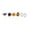 A001- A, variant on Halloween Cupcake Toppers 1 Inch to 2 Inch 6 Pack Halloween Cake Decorations for Halloween Party Decor Halloween Party Supplies for Halloween Birthday Student Shower Events