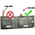 thumbnail image 2 of MLP4110172 N8 Replacement Battery for Rand McNally Overdryve 8 Pro (Short Cables), 2 of 2