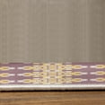 thumbnail image 2 of Floral Turkish Area Rug, Abstract Horizontal Lines Geometric Bold Thin Stripes Ocean Themed Illustration, Soft Carpet for Living Room Decor with Distressed Look, 4' X 5.7', Mauve Taupe, by Ambesonne, 2 of 3