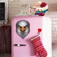 thumbnail image 2 of American Flag Sticker Reflective Eagle Eye Design For Cars Laptops Windows 1 Pack, 2 of 6
