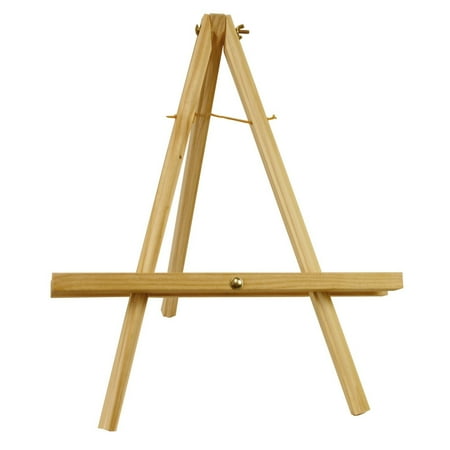 US Art Supply 20" "Redondo" Medium Tabletop Display A-Frame Easel Pine Wood