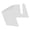 Transparent, variant on M Buder Skateboard Wall Mount Acrylic Display Storage Holder Hanger Rack Home Decoration For Indoor White (6.30 inches / 16 cm)