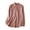 Pink, variant on HAiming Womens Cotton Linen Button down Shirts Casual Long Sleeve Solid Color Cardigan Tops Loose Work Office Blouses