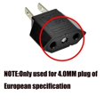 thumbnail image 2 of 5 PCS EU Euro Europe to US USA Power Jack Wall Plug Converter Travel Adapter, 2 of 5