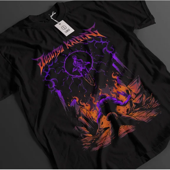 RARE Jujutsu Kaisen Shirt Toji Fushiguro T-Shirt Gojo Satoru Tshirt Sukuna Anime Tee