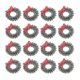 thumbnail image 1 of Adornos de coronas navideñas KEWITY decoraciones colgantes 20 Uds., 1 of 3