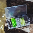 thumbnail image 7 of Goture Fishing Soft Plastic Lures Kit Jig Head Hooks Crappie Lures Trout Bass Fishing Worm Lures Crappie Jigs Fishing Lures Set with Tackl Box for Freshwater Saltwater Fishing, 7 of 7