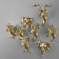 thumbnail image 3 of Soporte de suspensión de de pared de animal de de 4 piezas para lves de sombrero de toal de para proteger perfecl Gancho decorativo de resina, 3 of 8