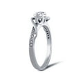 thumbnail image 2 of .65ct Diamond Two Stone Forever Us Crossover Engagement 10k White Gold Ring, 2 of 3