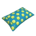 thumbnail image 3 of Naloa Ball Tennis Pillowcase, Throw Pillowcase, Wrinkle-Free, Stain-Resistant with Hidden Zipper for Bedroom Sofa - 16"x24", 3 of 9