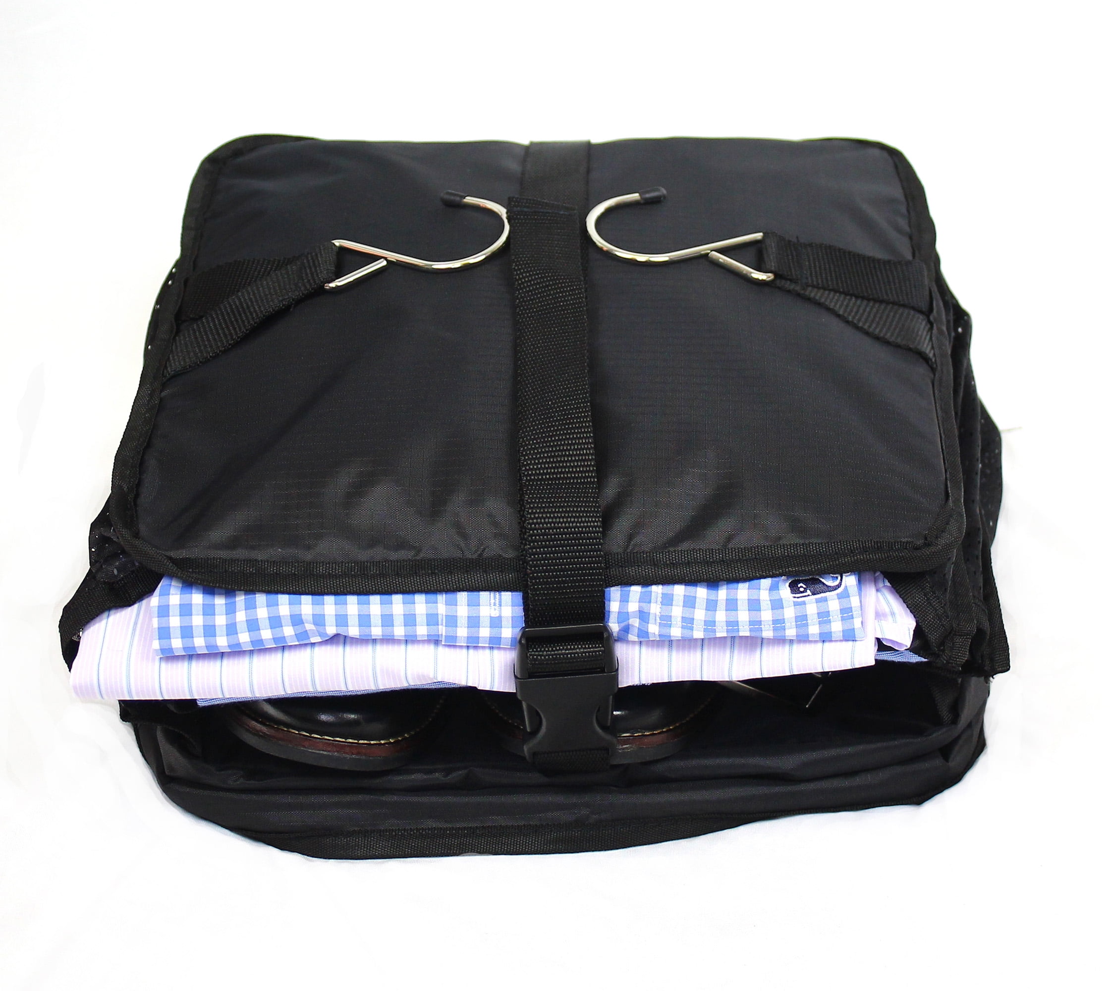 stow n go hanging travel shelves