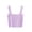 Purple, variant on Zkozptok Women's Square Neck Crop Tank Tops Knit Cotton Sleeveless Cami Shirts Slim Basic Going Out Camisoles