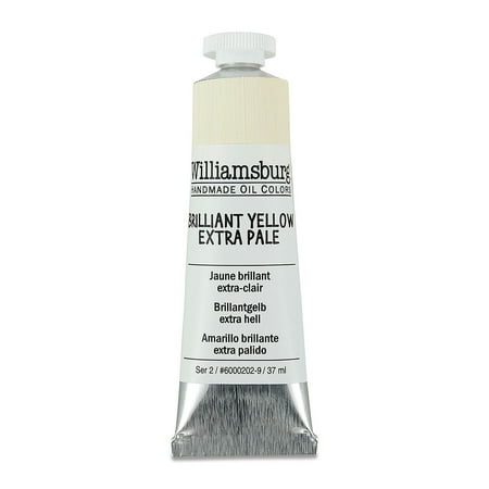 UPC: 0877463000058 | Williamsburg Handmade Oil Color 37ml Brilliant Yellow Extra Pale