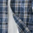 thumbnail image 5 of Purcolt Men's Flannel Printed Shirt Long Sleeve Oversized Button Down Casual Plaid Shirt, 5 of 5