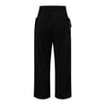 thumbnail image 4 of SIYUDAN Womens Pants Casual Pants For Women Black Adult Work Pants Women Comfy Fit Pants For Women High Waisted Pants With Pockets Women Fall Pants, 4 of 4