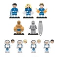 thumbnail image 1 of BloqueArte 9 Piezas Set de 9 Mini Figuras de Acción – Juguetes de Bloques de Construcción para Juegos de Batalla y Regalos Infantiles, 1 of 10
