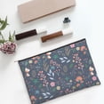 thumbnail image 6 of Kdxio Colorful Flowers Makeup Bag Toiletry Bag Canvas Makeup Bags Zipper Cosmetic Pouch Travel Cosmetic Pouch for Women Gifts, 6 of 7