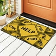 thumbnail image 1 of ZICANCN Area Rugs Doormat , Traffic Signs Facecloth Non-Slip Floor Mat Rug for Living Room Kitchen Sink Area Indoor Outdoor Entrance 36"x24", 1 of 9
