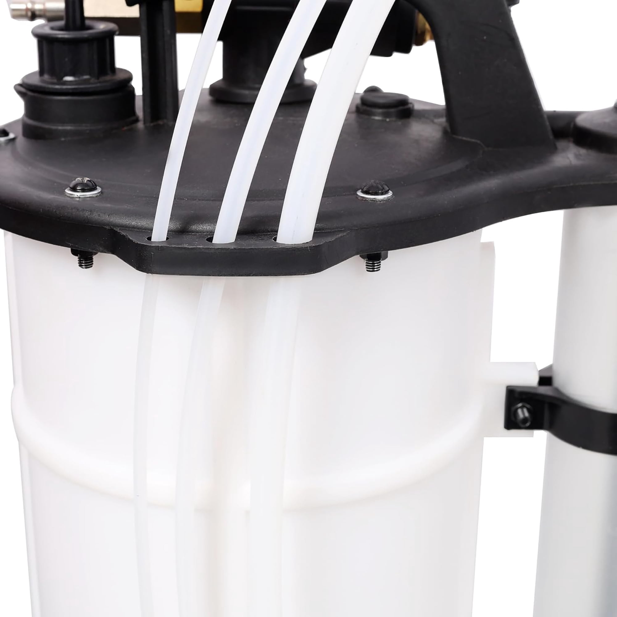 Elleree 9L Pneumatic/Manual Oil Extractor Pump for Oil Change，Vacuum Fluid Pump for Automotive Boat Marine Jetski ect.