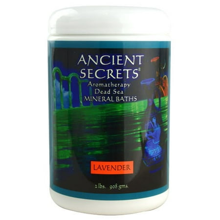 Ancient Secrets Aromatherapy Dead Sea Mineral Bath Salts, Lavender, 2 (Best Dead Sea Salt Products)