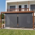 thumbnail image 3 of Aoodor Solar Fabric Outdoor Blinds, 4'W x 8'H, 5% Openness - Superior to HDPE Fabric, 3 of 12