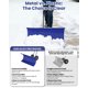 thumbnail image 5 of Yeshouse Pala quitanieves resistente con ruedas, cuchilla de acero ajustable, empujador manual ideal para limpiar nieve en entradas de vehículos y aceras sin dañar la espalda, 5 of 8
