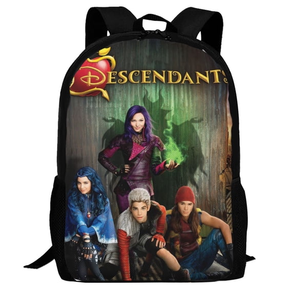 Casual Shoulder Bookbag, Descendants Backpack Travel Bag Knapsack For Outdoor Hiking