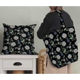 thumbnail image 5 of Soimoi polyester Crepe Fabric Leaves & Floral Artistic Print Fabric by the Yard 42 Inch Wide, 5 of 5