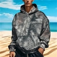 thumbnail image 2 of Luwomo Men's Camo Hoodies Sweatshirt Hunting Shirts Camouflage Long Sleeve Fishing Clothes,Z1 Grey,4XL, 2 of 4