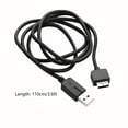 thumbnail image 3 of PS Vita Charger Cable, 3.6 FT USB Data & Power Charger Cord Compatible with PlayStation Vita 1000 (Only for PSV 1000 Power Cord), 3 of 7