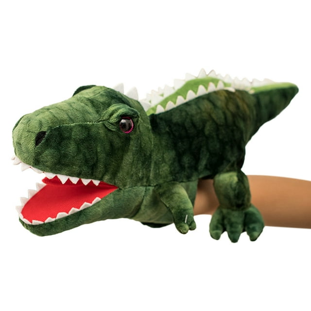 Marionnette à Main Dinosaure Marionnette Réaliste Triceratops Tyrannosaurus Jouet Marionnette