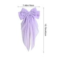 thumbnail image 2 of Elegant Velvet Bow Curtain Buckle for Holiday & Event Decorations, Quick & Easy Curtain Tieback Accent, Perfect for Weddings, Celebrations, & Festive Home Decor, 2 of 5