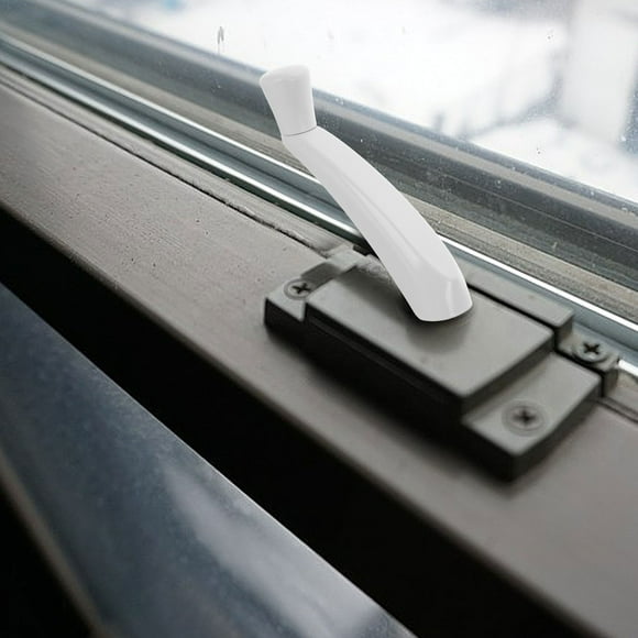 HEALEEP Crank Window Handle Replacement Minimalist Design White 1Pack