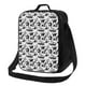 thumbnail image 1 of Disketp Black White Halloween Bolsa Térmica Estampada para Almuerzo, Lonchera para Hombres y Mujeres Adultos, 1 of 7